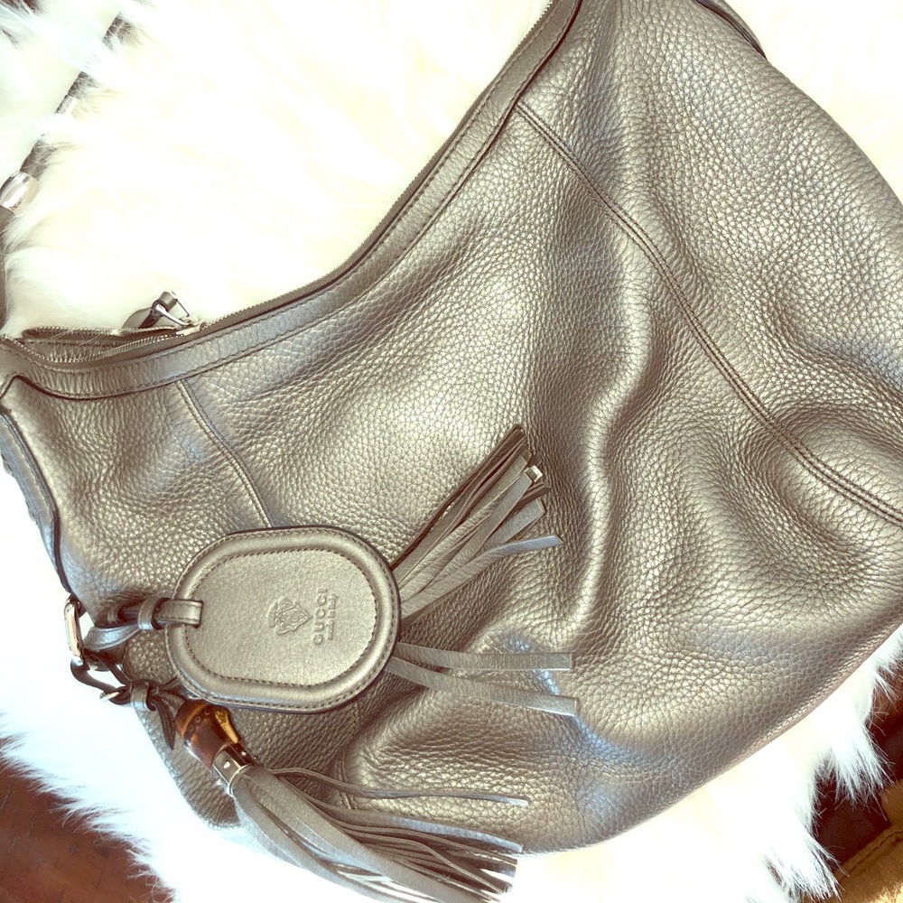 Gucci bamboo Hobo bag